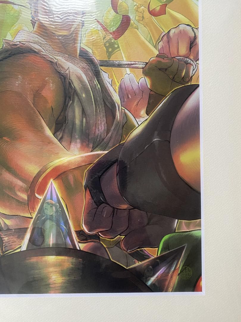 ストリートファイター 30th 額装グラフィックアート シリアルナンバー入り