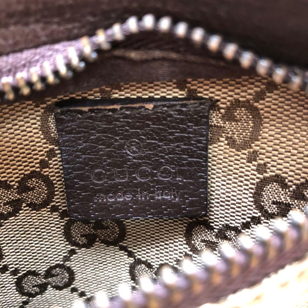 グッチ GG柄 シェリーライン ボティー バッグ キャンバス S3124