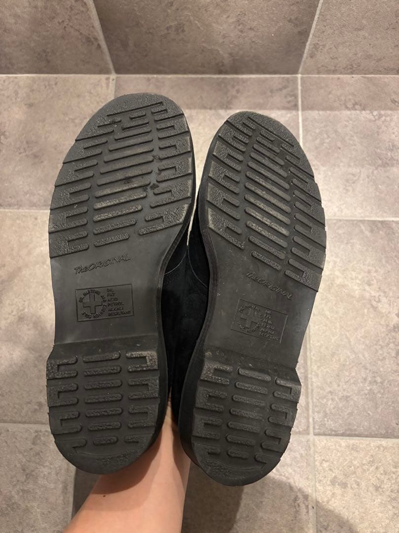 ドクターマーチン　3ホール スエード シューズ