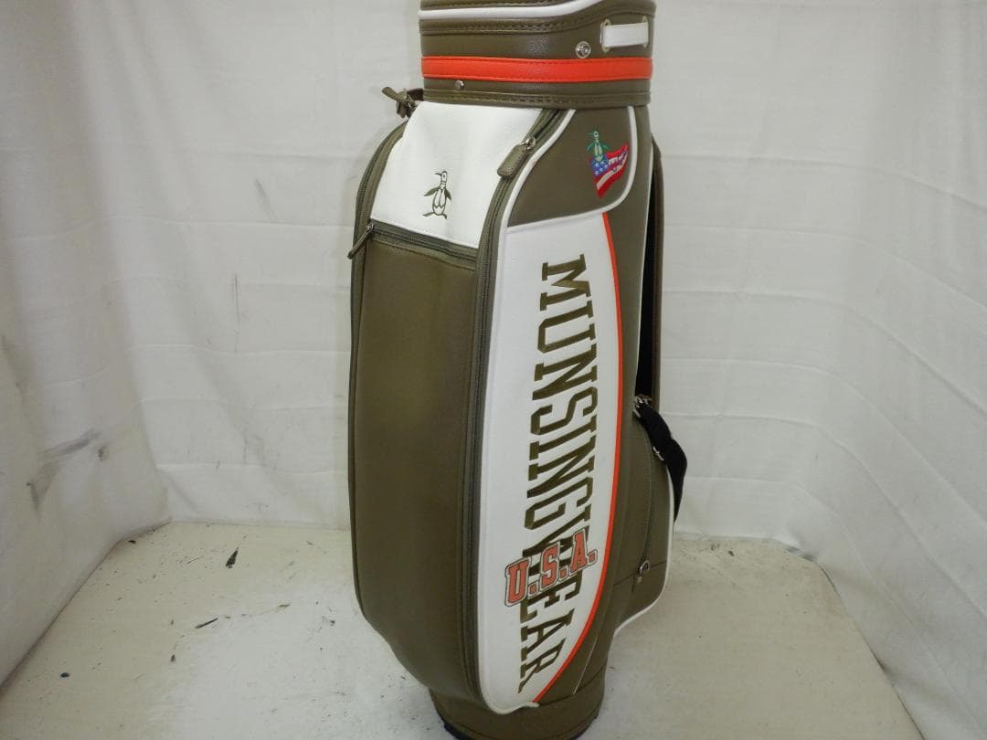 Munsingwear★マンシング★9.0型★美品★カート(KHA×WH×OR)