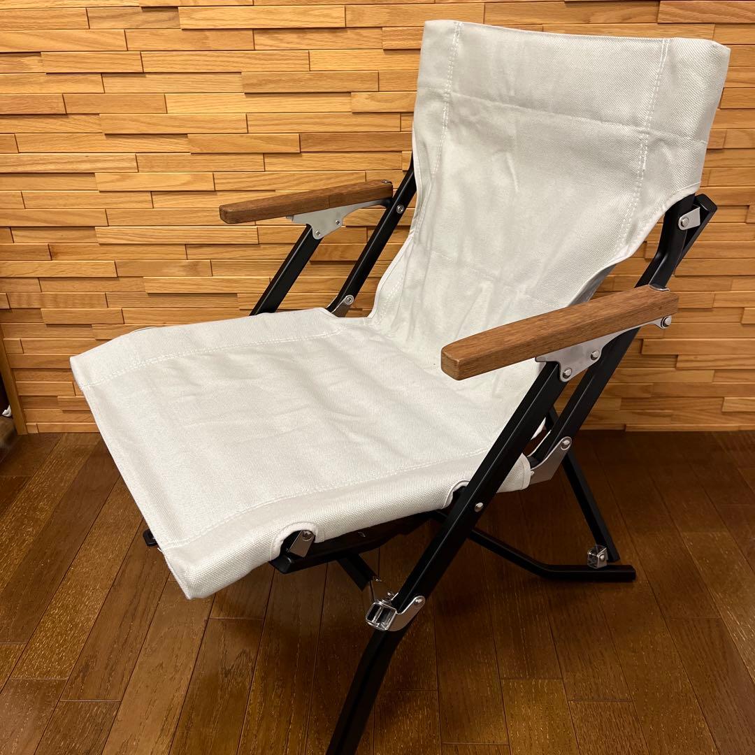  peak ローチェア ショート アイボリー③