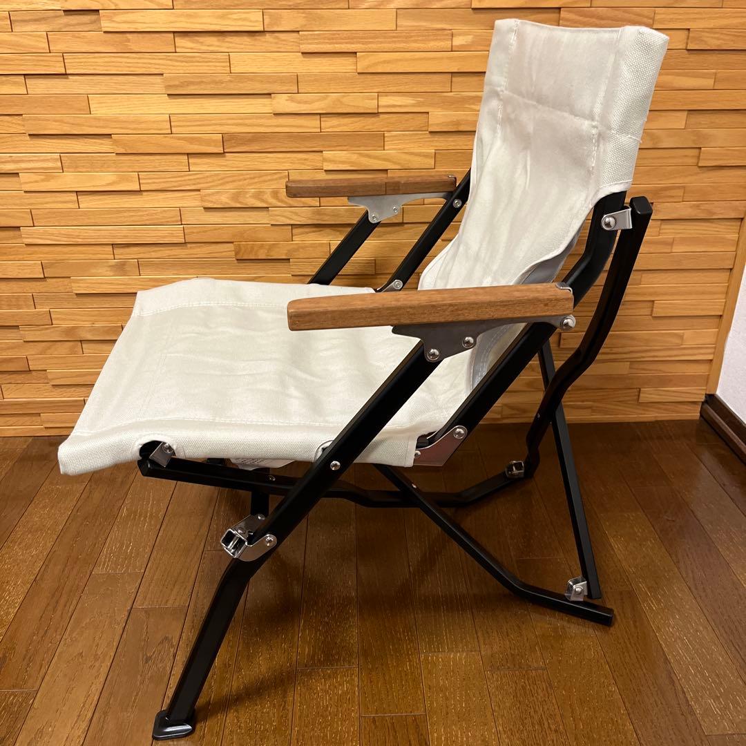  peak ローチェア ショート アイボリー③