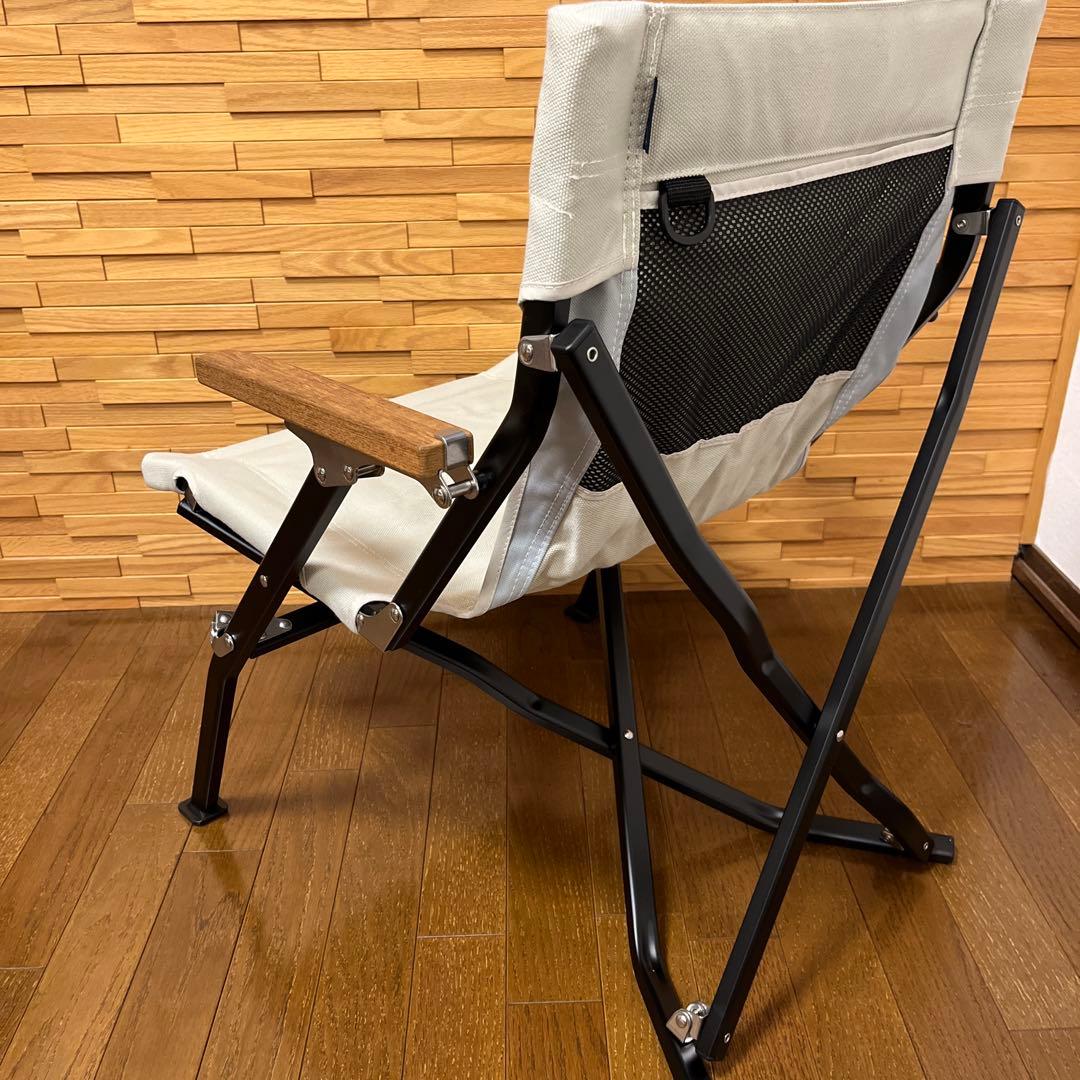  peak ローチェア ショート アイボリー③