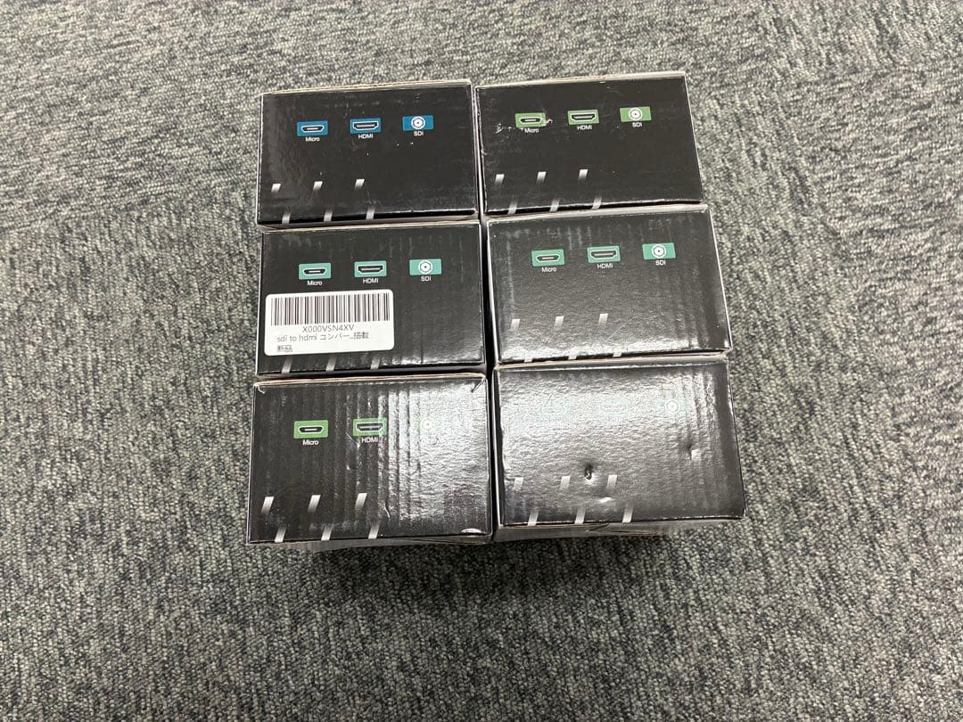 【新品未使用】Micro SDI to HDMI コンバーター 6個セット