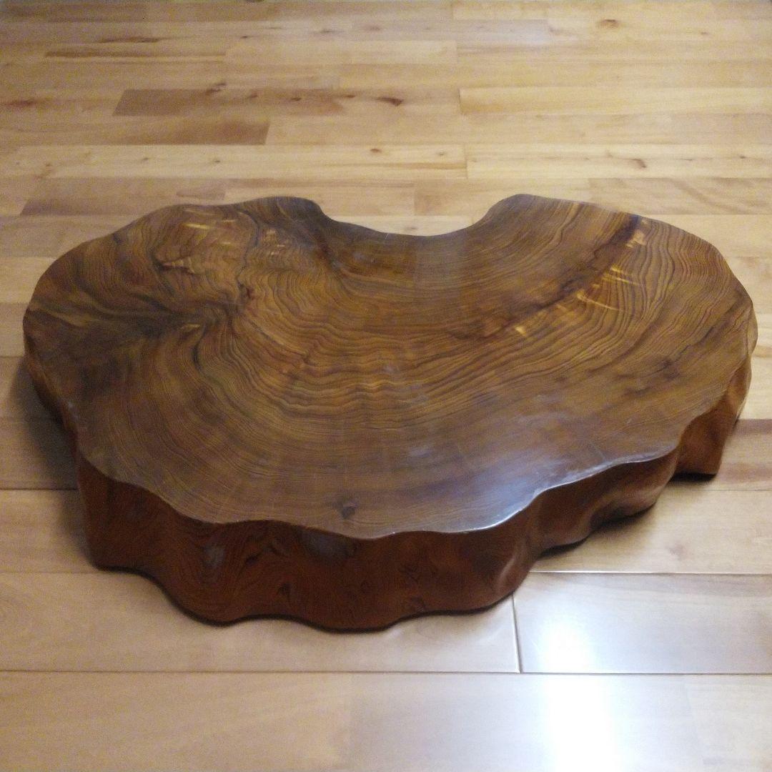 屋久杉　希少　特大寸法の花台・敷台