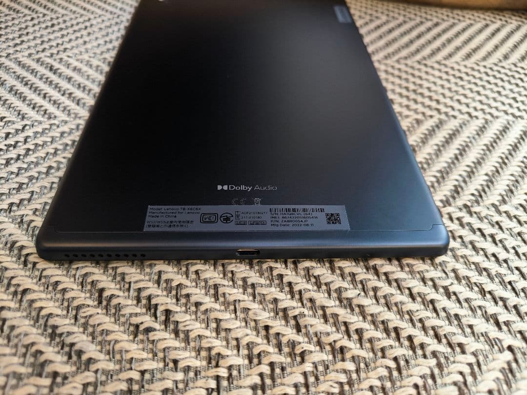 Lenovo Tab K10 Androidタブレット Dolby Audio