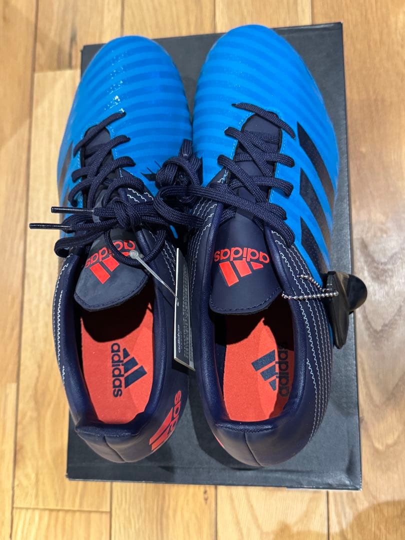 adidas 青/ネイビー サッカーシューズ・スパイク