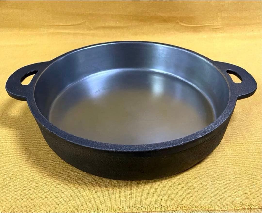 早い者勝ち‼️ 山王堂 久慈 砂鉄鍋 内径約27cm すき焼き鍋 南部鉄器 鋳鉄