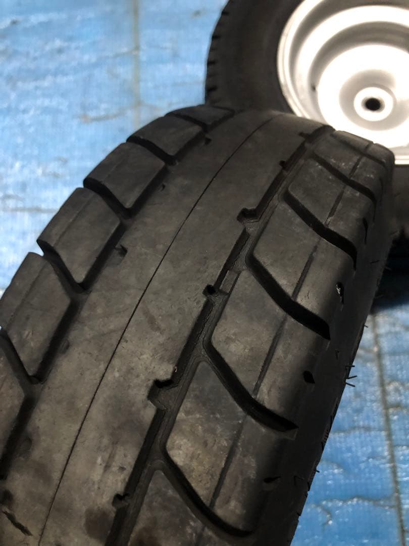 TD02ジャイロX/TA03キャノピー 純正リアホイール　タイヤ付＊送料込み＊