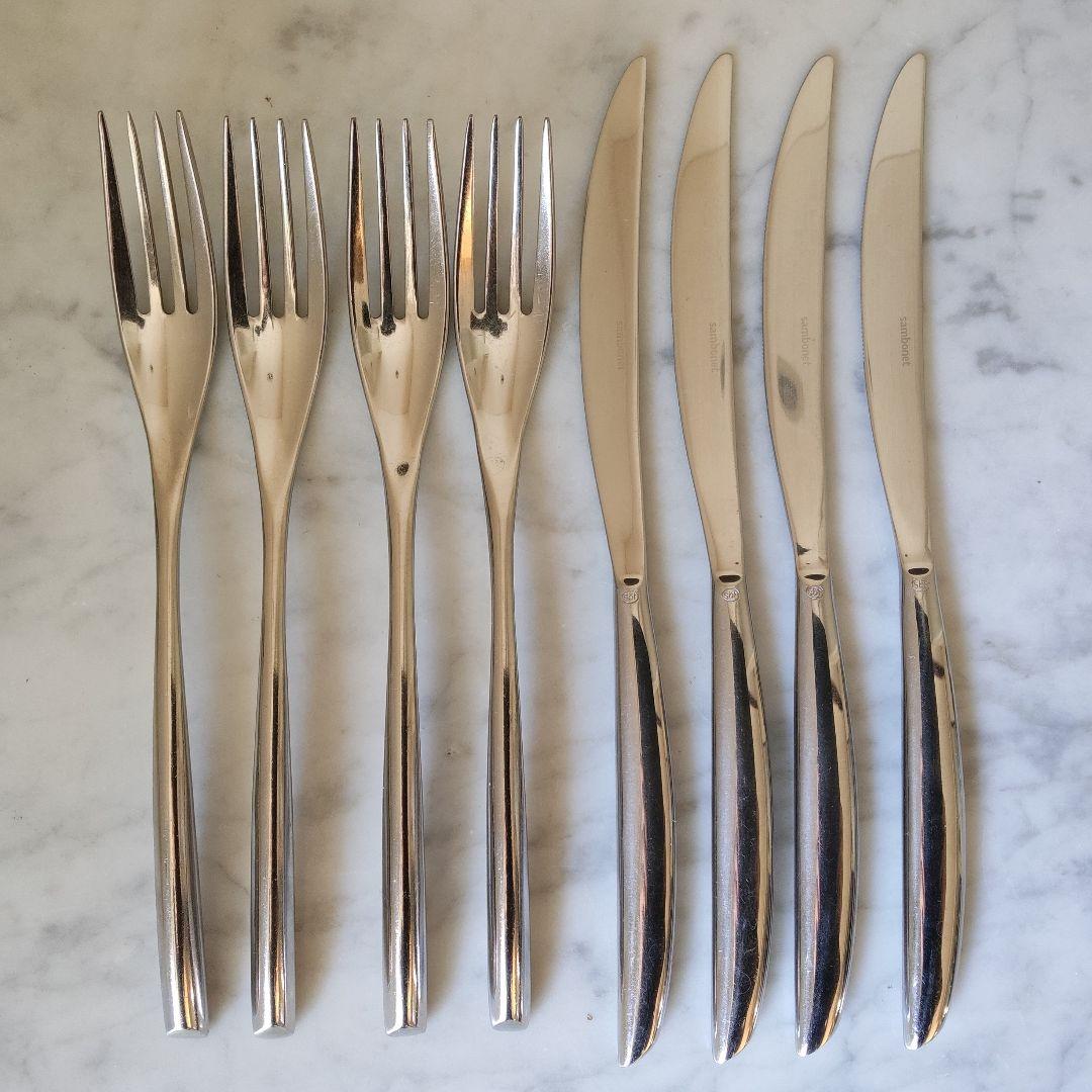 Sambonet　サンボネ　カトラリー　Bamboo　8 本セット