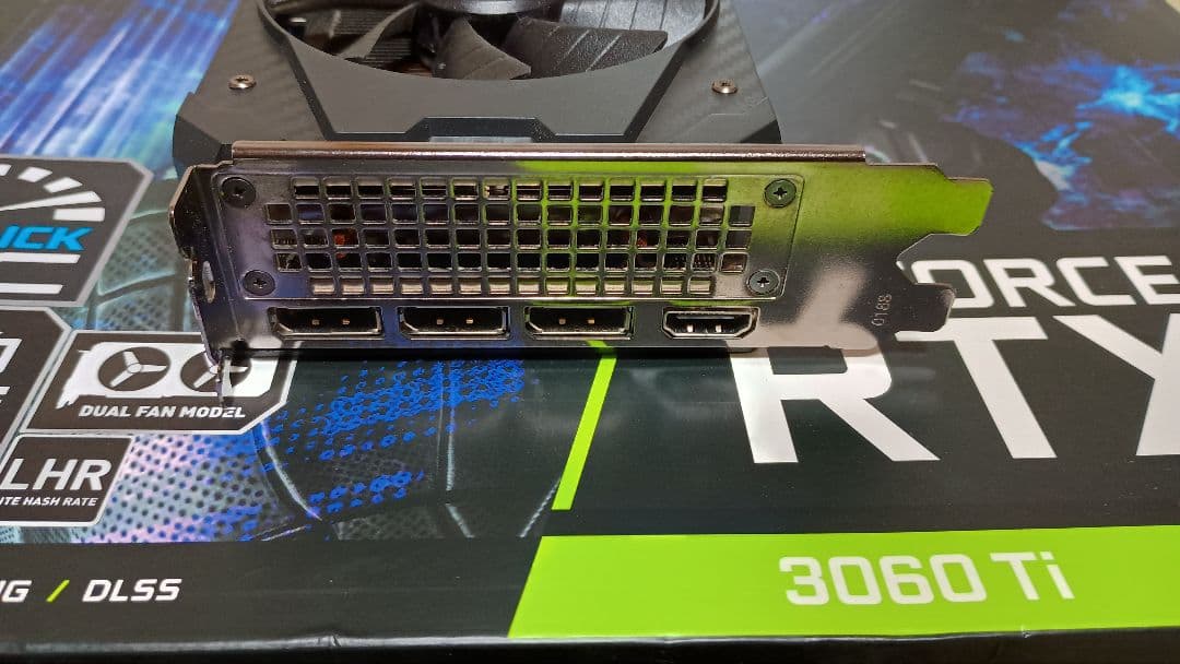 グラフィックボード・グラボ・ビデオカード GALAKURO GeForce RTX3060ti