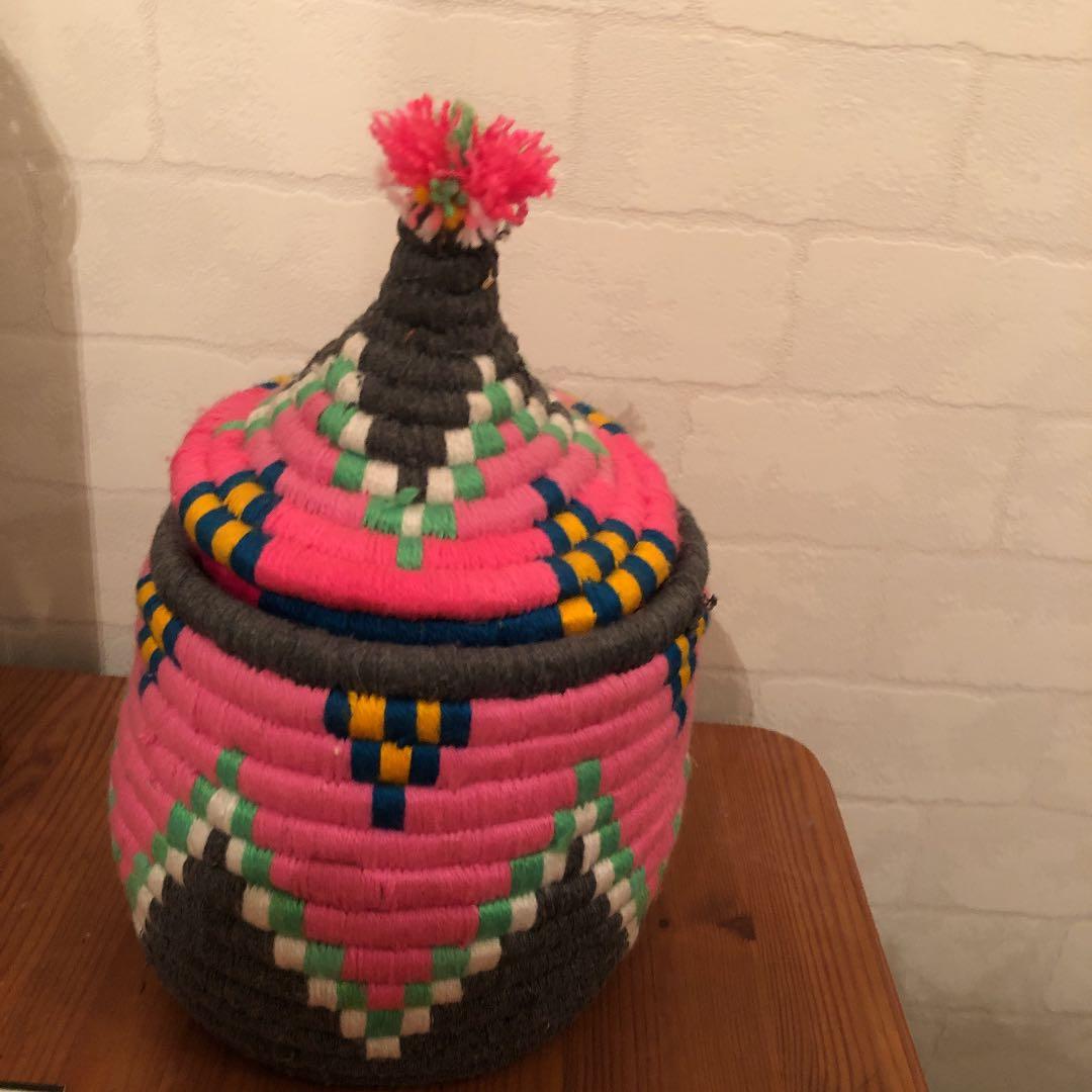 モロッコ  タジン　バスケット