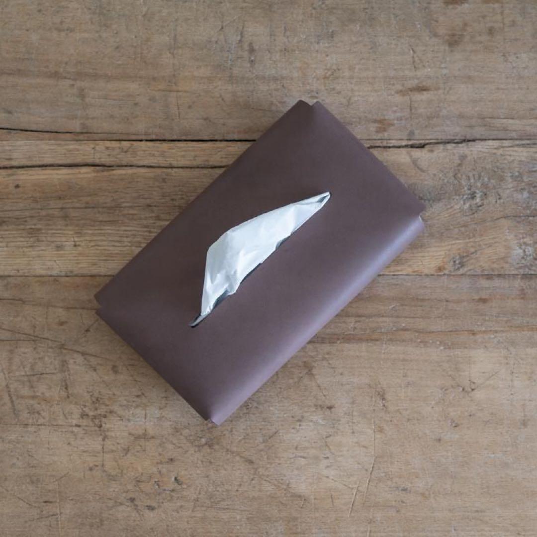 Lille og Stor / nys レザー製ティッシュケース