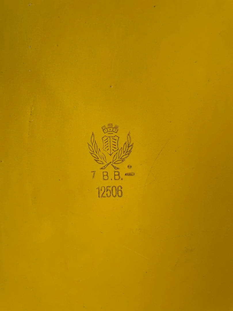 たくちゃんアンティーク　ホーロー　レードルラック　BB社　レードル２本