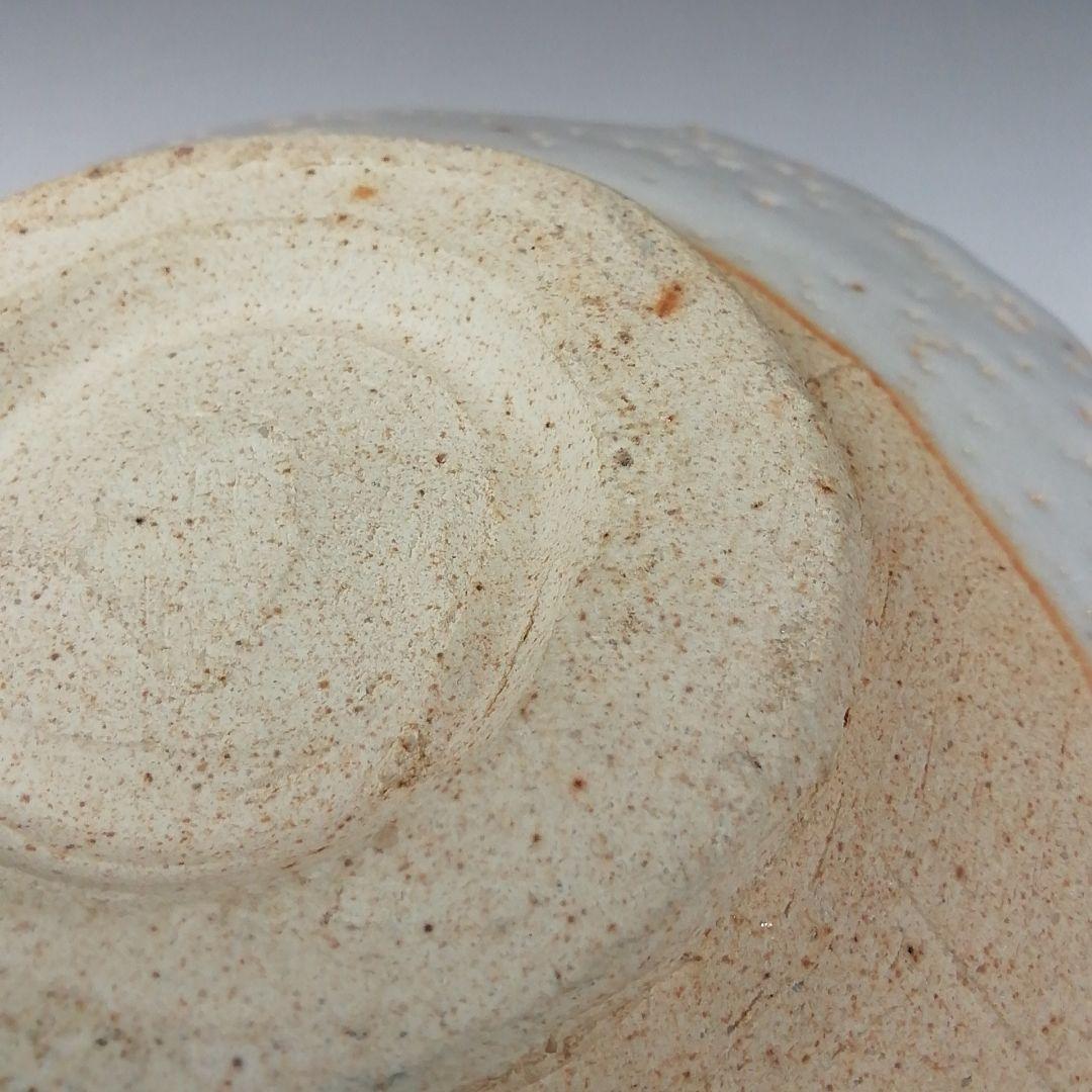 Ｔ１０４　茶碗　『志野茶碗』『菊泉窯　田中源也』　共箱　抹茶碗　茶道具