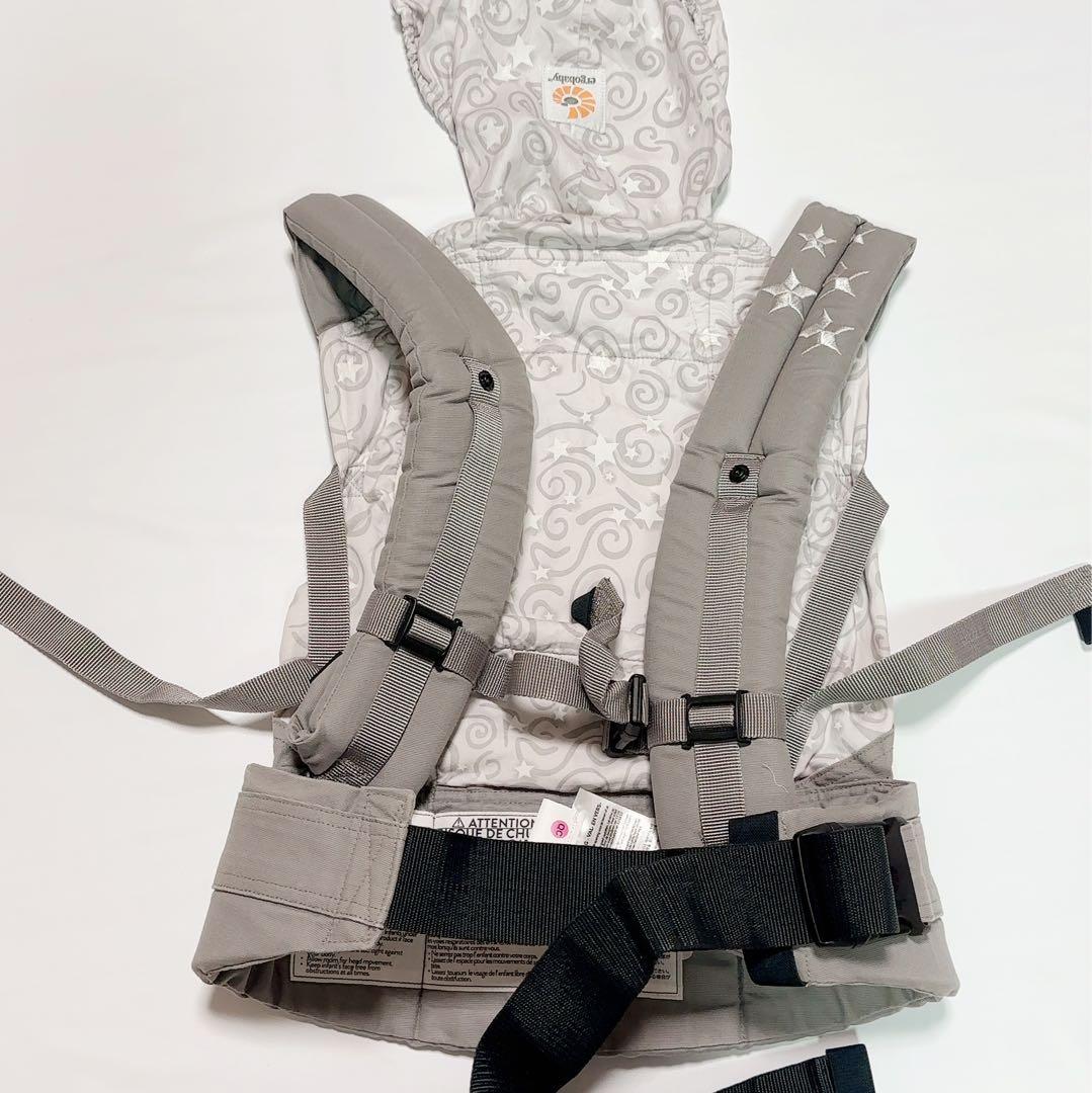 【美品】エルゴベビー 抱っこ紐 星 オリジナル ギャラクシーグレー