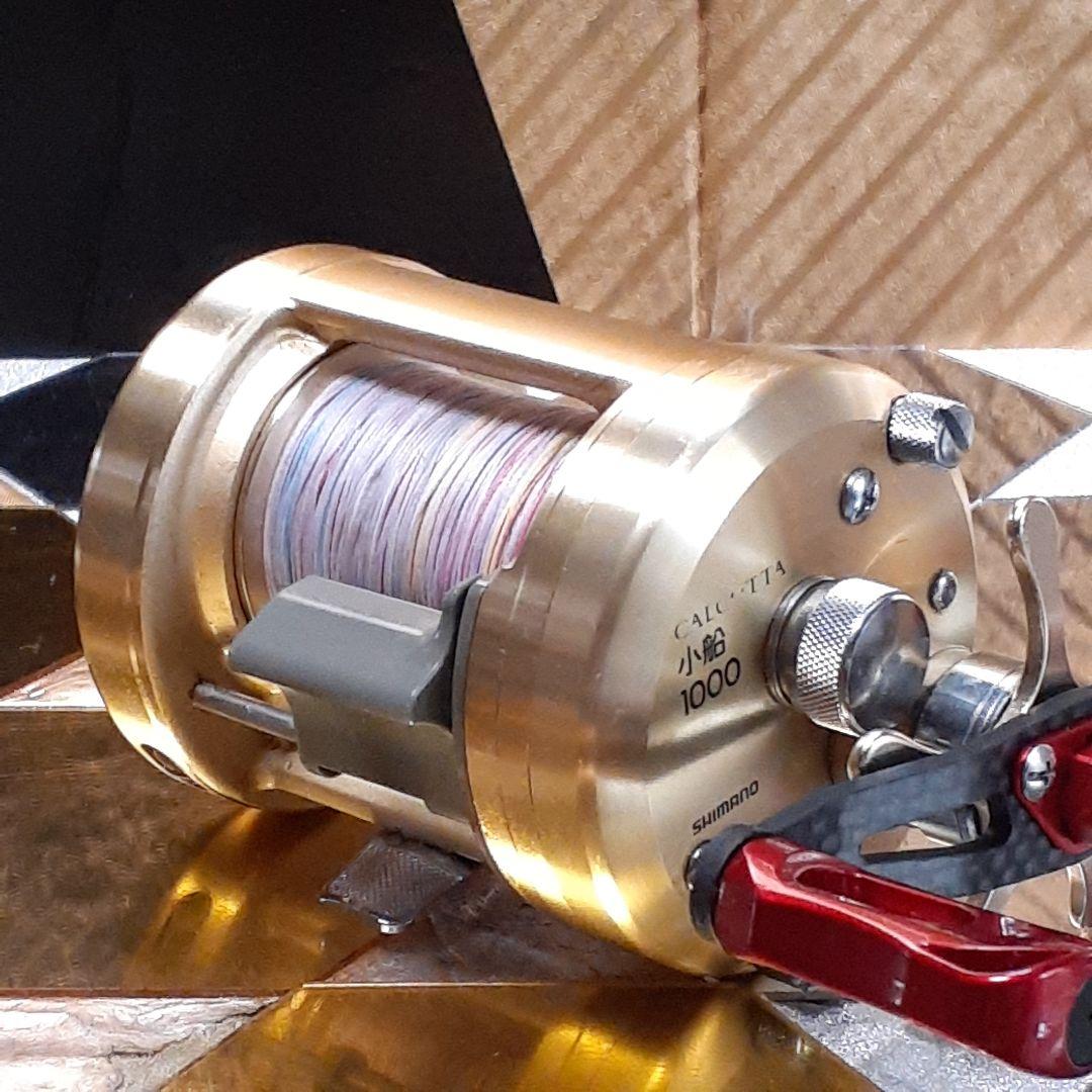 シマノ カルカッタ 小船1000 ベイトリール タイラバ ジギング 美品
