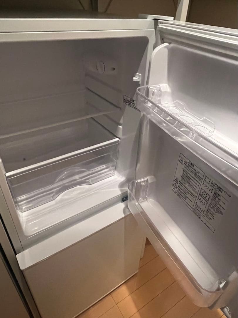 【送料無料】ニトリ　2023年製　106L 2ドア冷蔵庫 Nグラシア WH