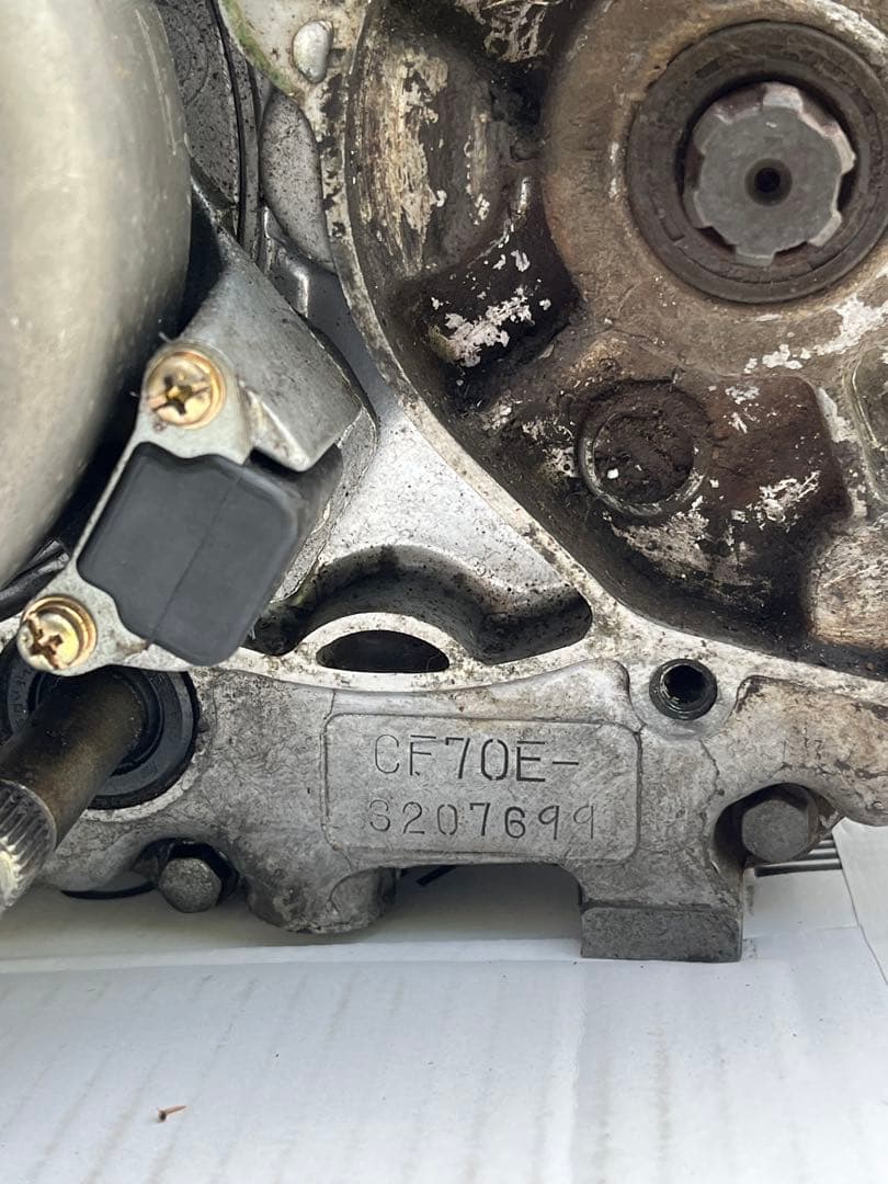 角目シャリ70 6VCDIエンジン