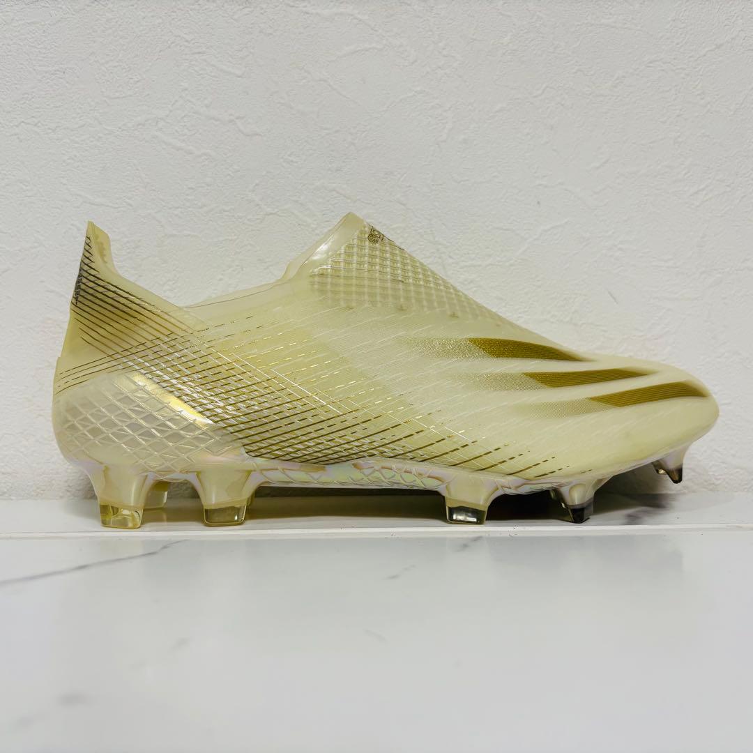 極美品 アディダス エックス ゴースト + FG サッカースパイク 久保建英