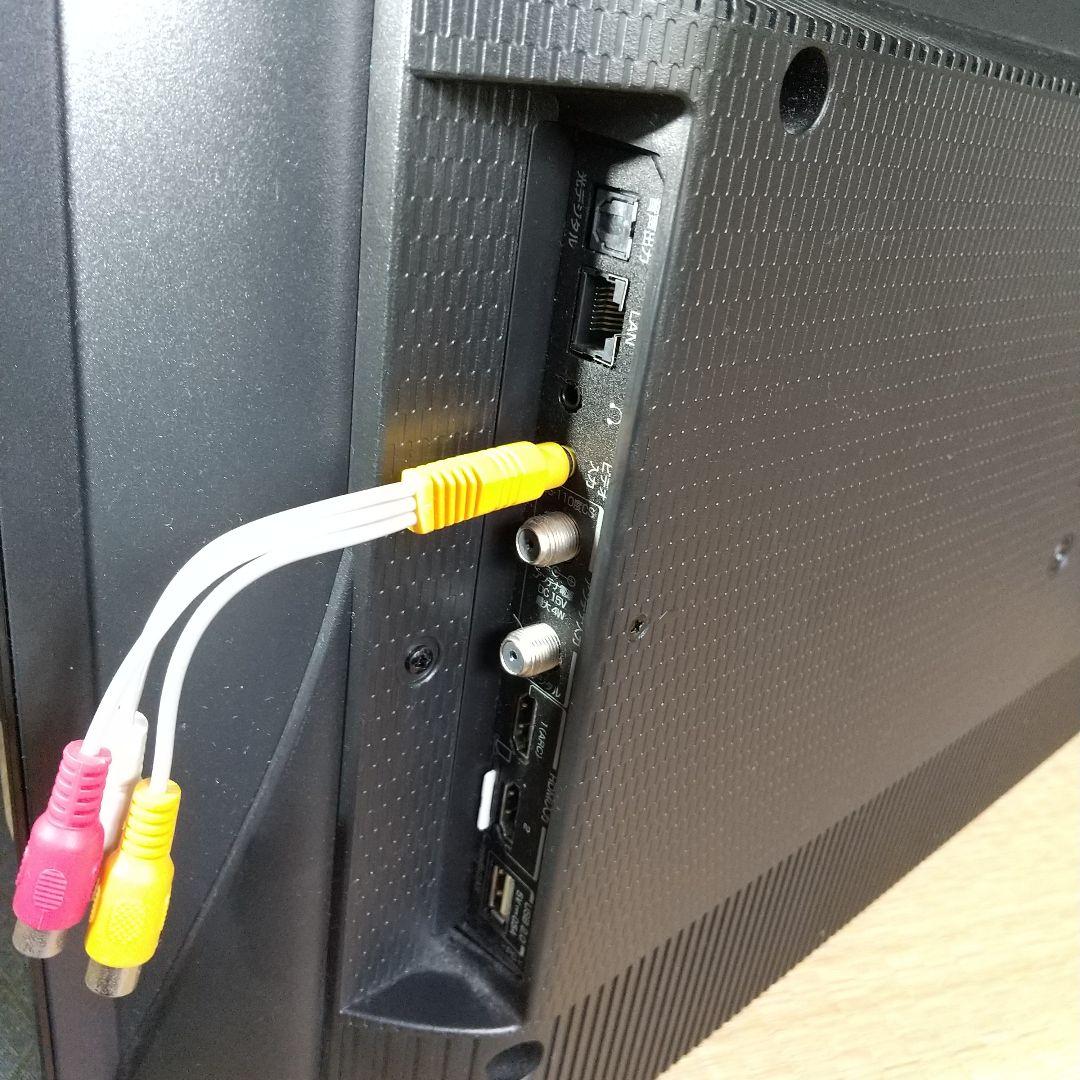 TCL 32D400 32型　液晶カラーテレビ　リモコン　同軸ケーブル