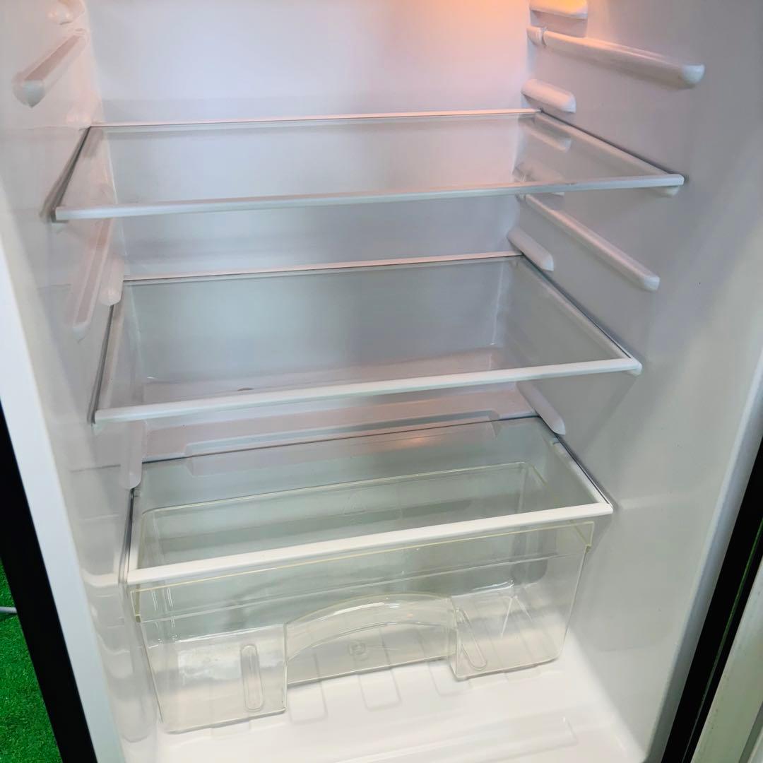 23年製 130L 冷蔵庫 一人暮らし ブラック Haier【地域限定配送無料】