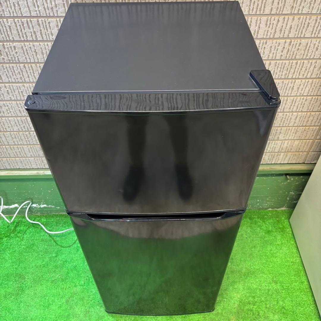 23年製 130L 冷蔵庫 一人暮らし ブラック Haier【地域限定配送無料】