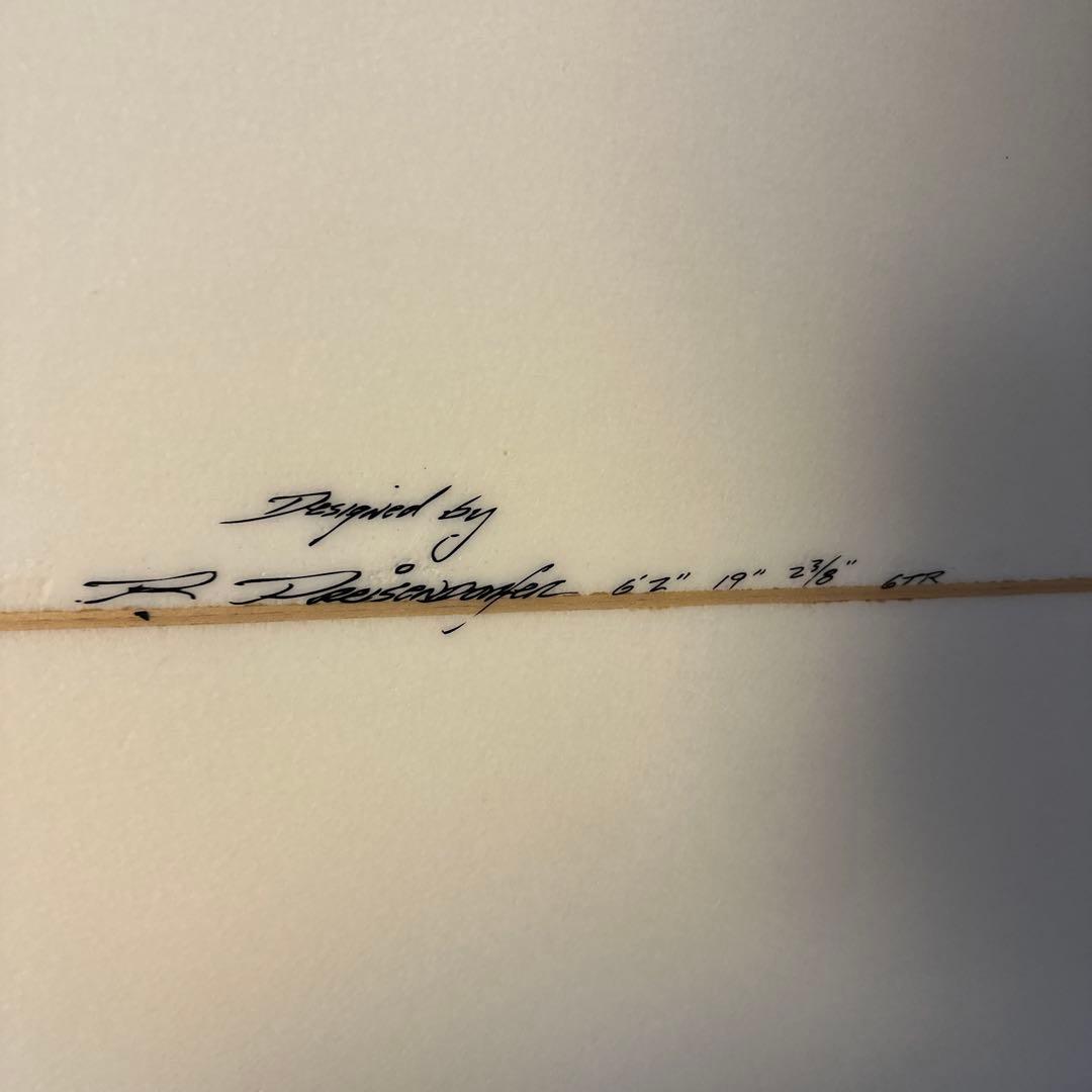 t*i様 R. Deisner サーフボード 6'2\" カバー付き