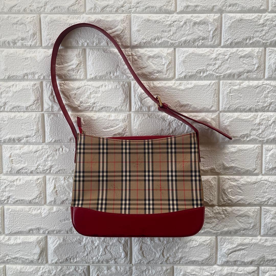 Burberry チェック柄 バッグ