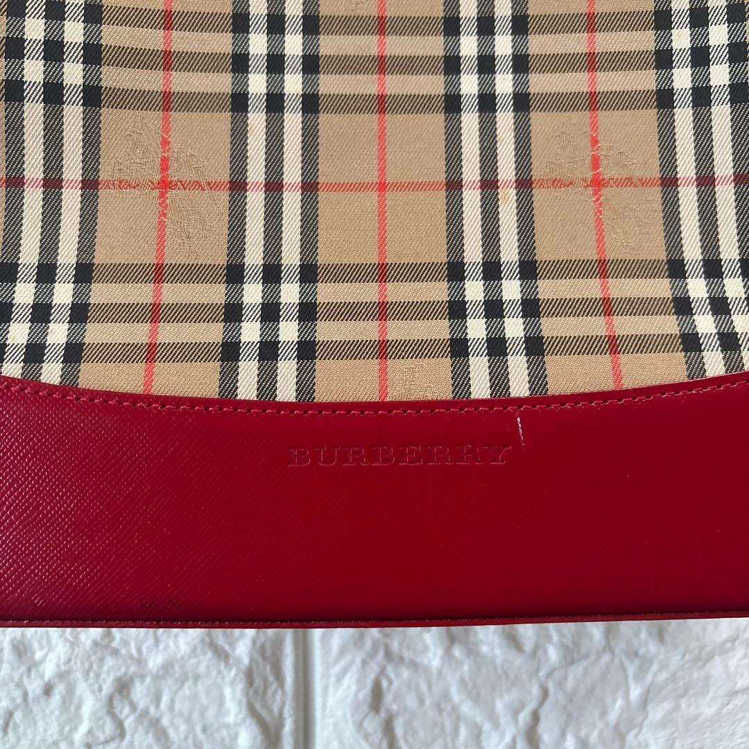 Burberry チェック柄 バッグ