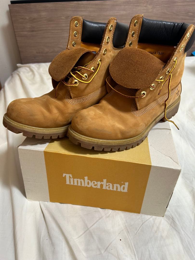 10061 Timberland ティンバーランド　プレミアムイエローブーツ