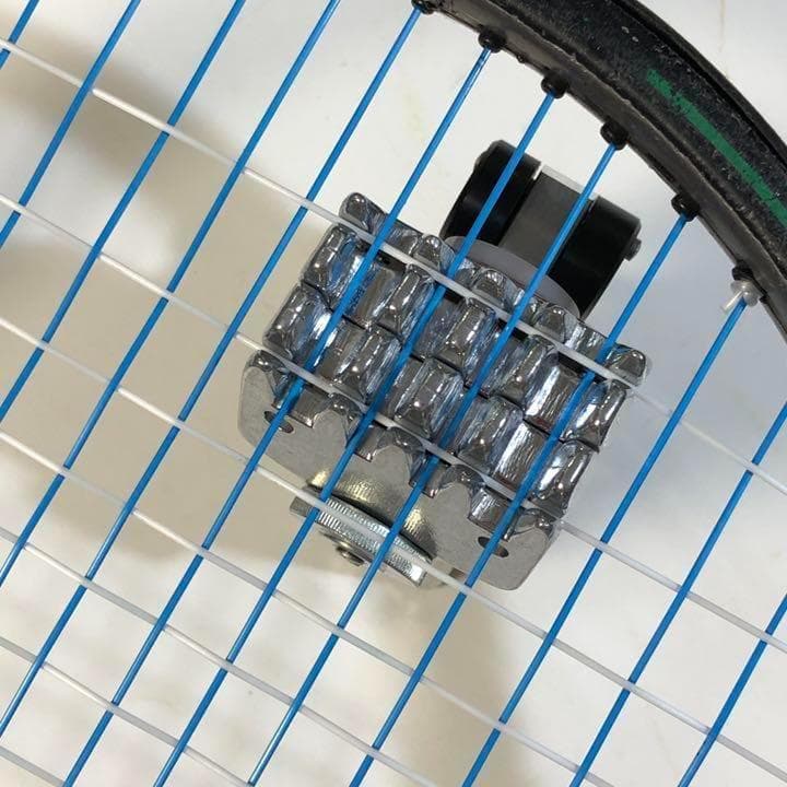 Stringway 18mmと10mmスターティングフライテニスクランプ