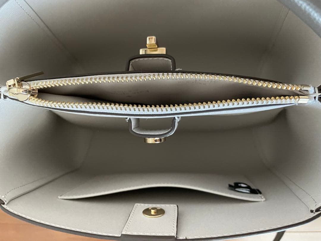 kate spade 2WAYバッグ グレー 直営アウトレット 美品