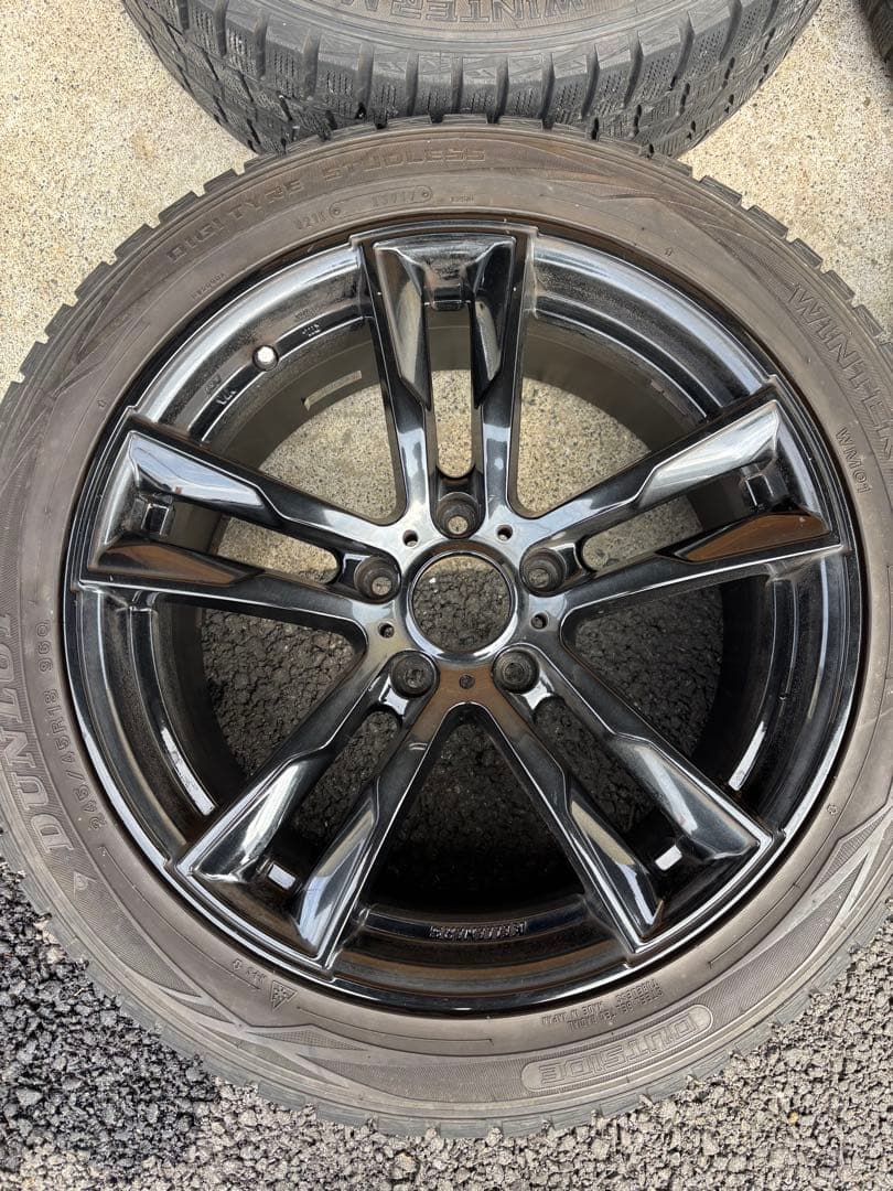 18インチ ブラックホイール  1シリーズ