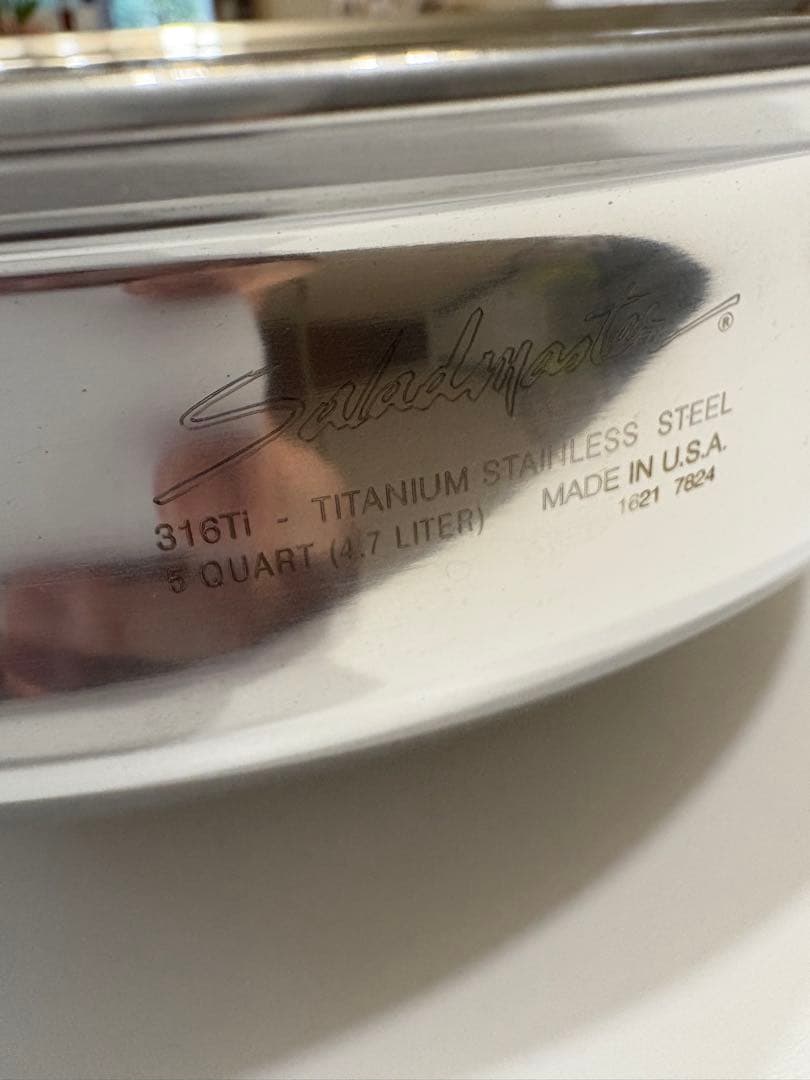 サラダマスター　5ウォック　取手無し