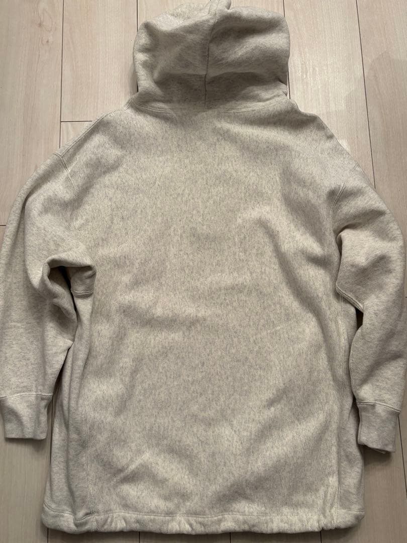 Champion 別注 フードハーフジップドロストプルオーバー