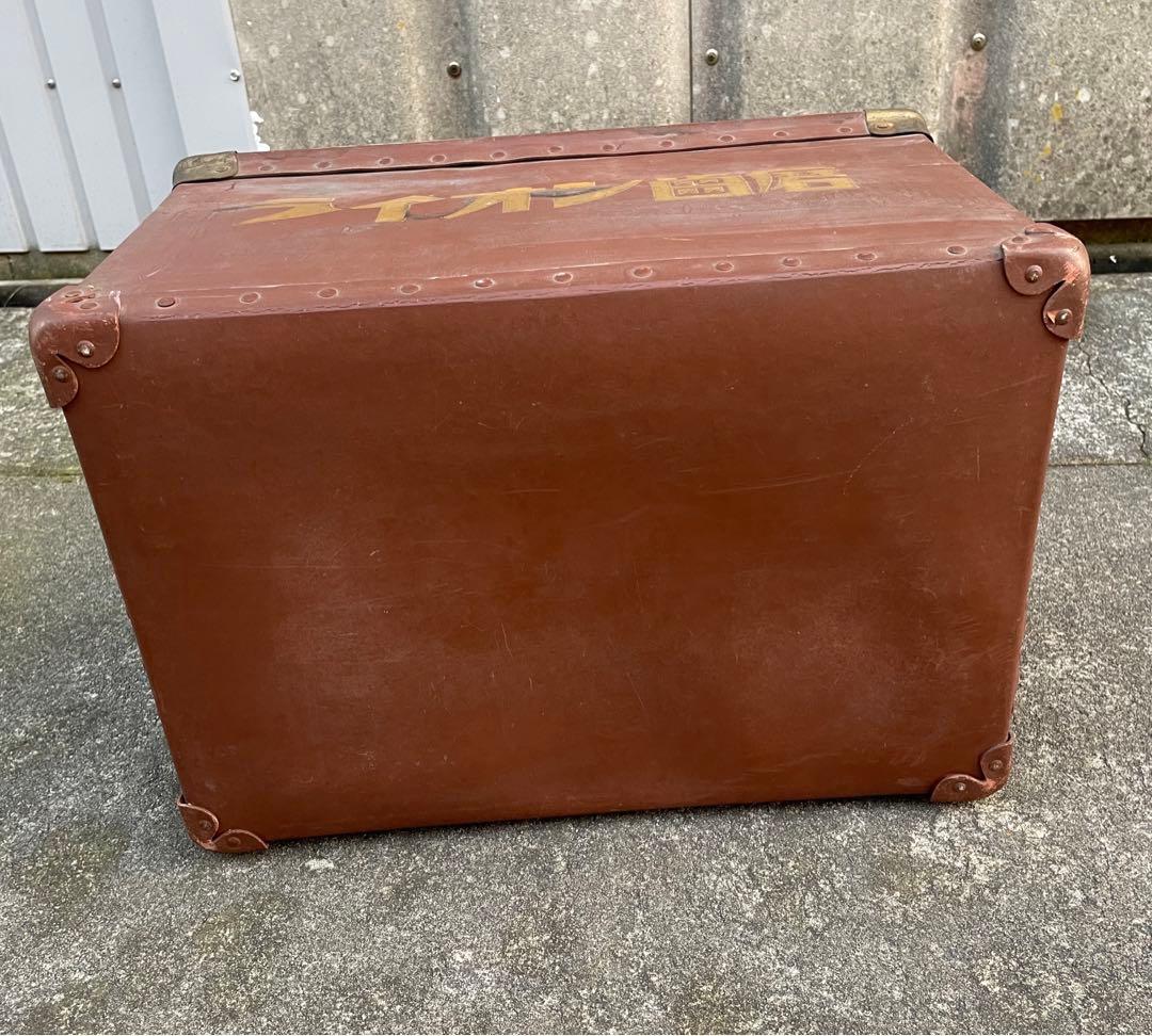 ビンテージ/昭和レトロ/ボテ箱/ライオン/ライオン歯磨/収納/箱