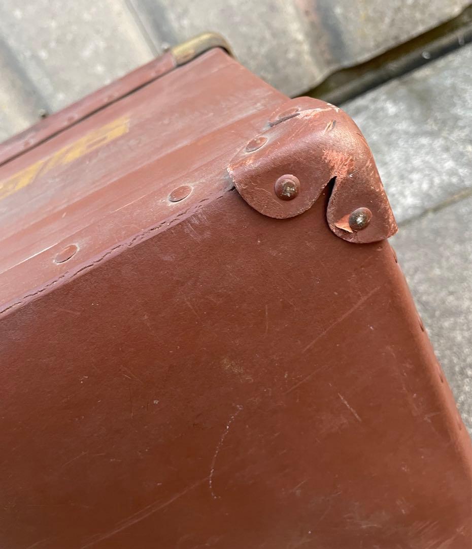 ビンテージ/昭和レトロ/ボテ箱/ライオン/ライオン歯磨/収納/箱