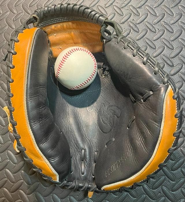 み*ち様 ハタケヤマ　軟式　一般　キャッチャーミット　捕手　PRO　Ｍ８