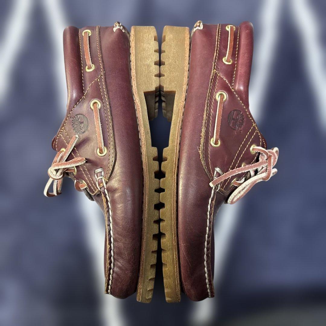 靴 TIMBERLAND HS 3 EYE LUG 50009 BURGUNDY