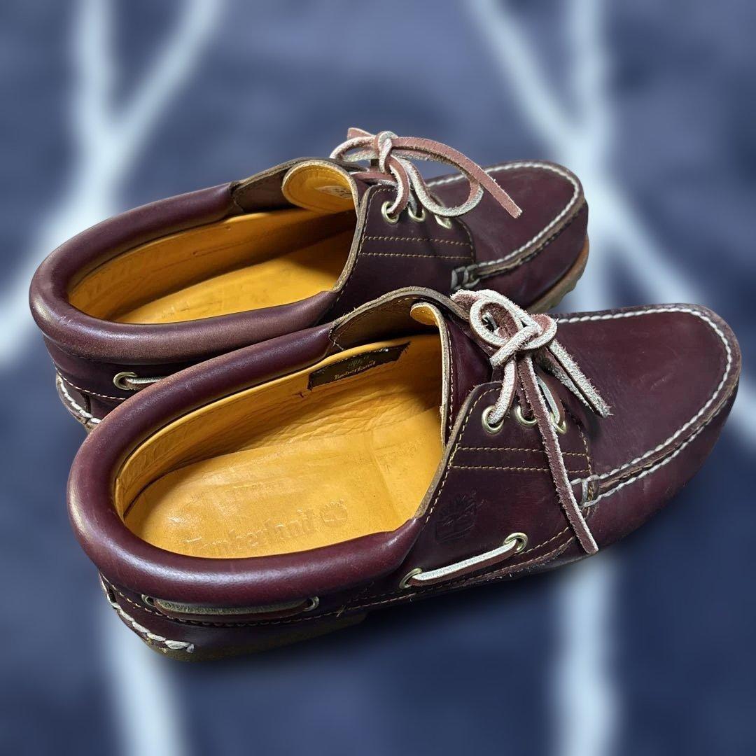 靴 TIMBERLAND HS 3 EYE LUG 50009 BURGUNDY