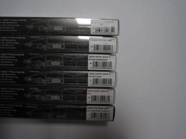 メガバス　ヴィジョン　ワンテン　LBO 110 LBO　MAX　6個セット　限定