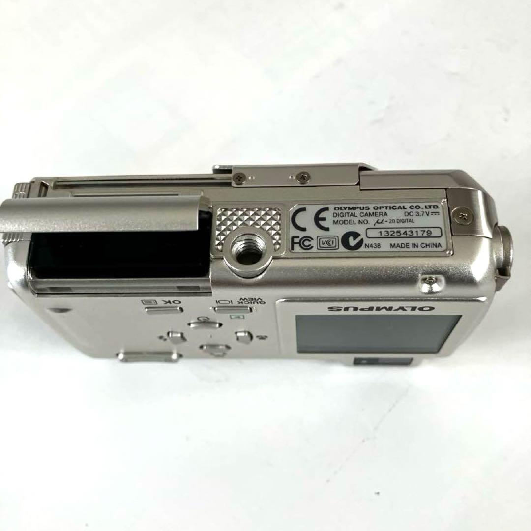 OLYMPUS μ-20 DIGITAL コンパクトデジタルカメラ【極美品】