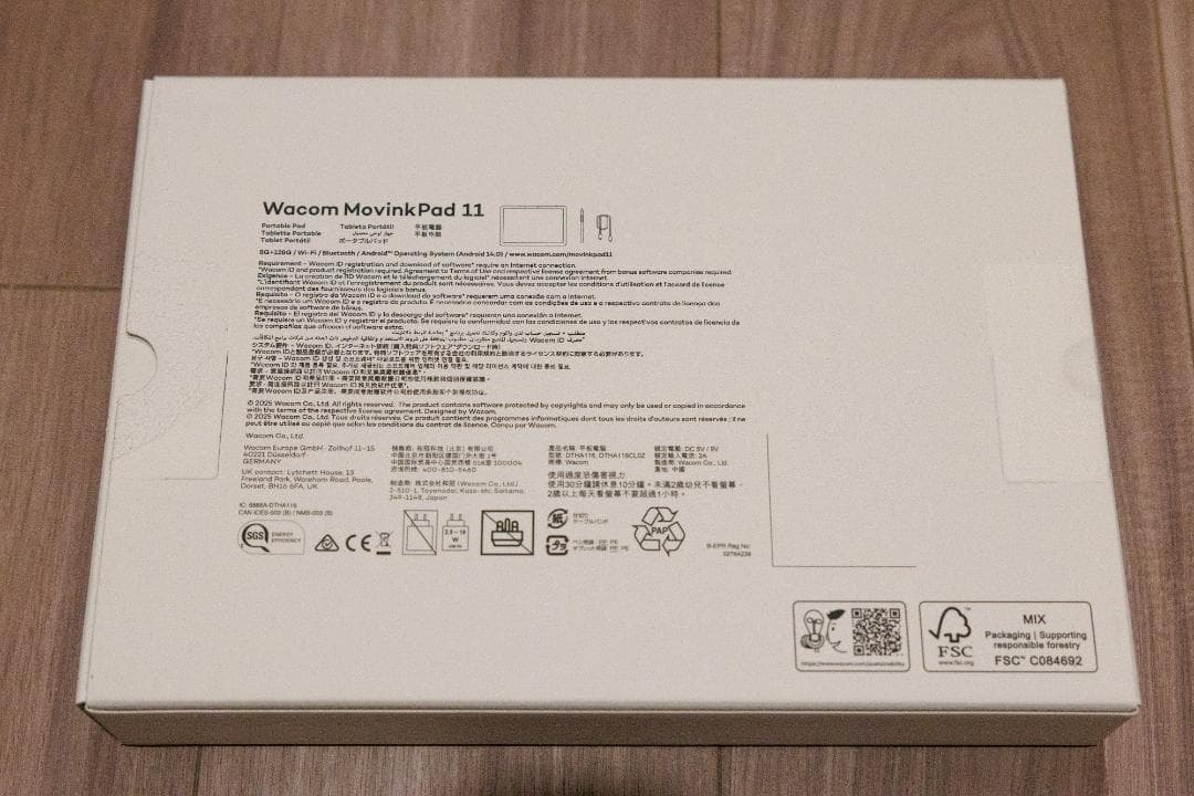 Wacom MovinkPad 11 タブレット 本体 公式カバー付き