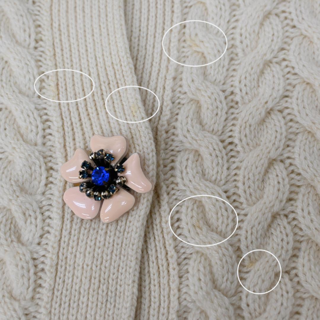 ■ 39225★冬 miumiu ミュウミュウ カーディガン ビジュー