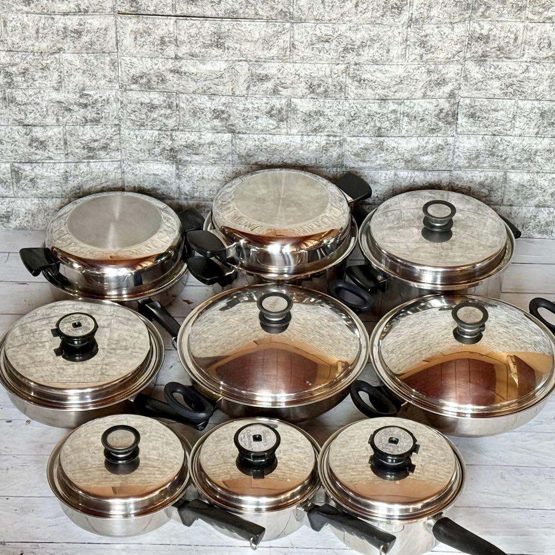 Amway「Queen Cook」鍋・フライパン31点セット