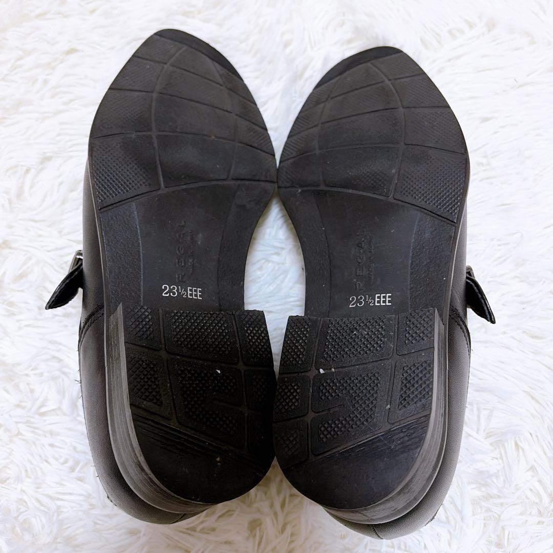 【極美品】REGAL リーガル モンク ゴアテックス ビジネスシューズ レザー