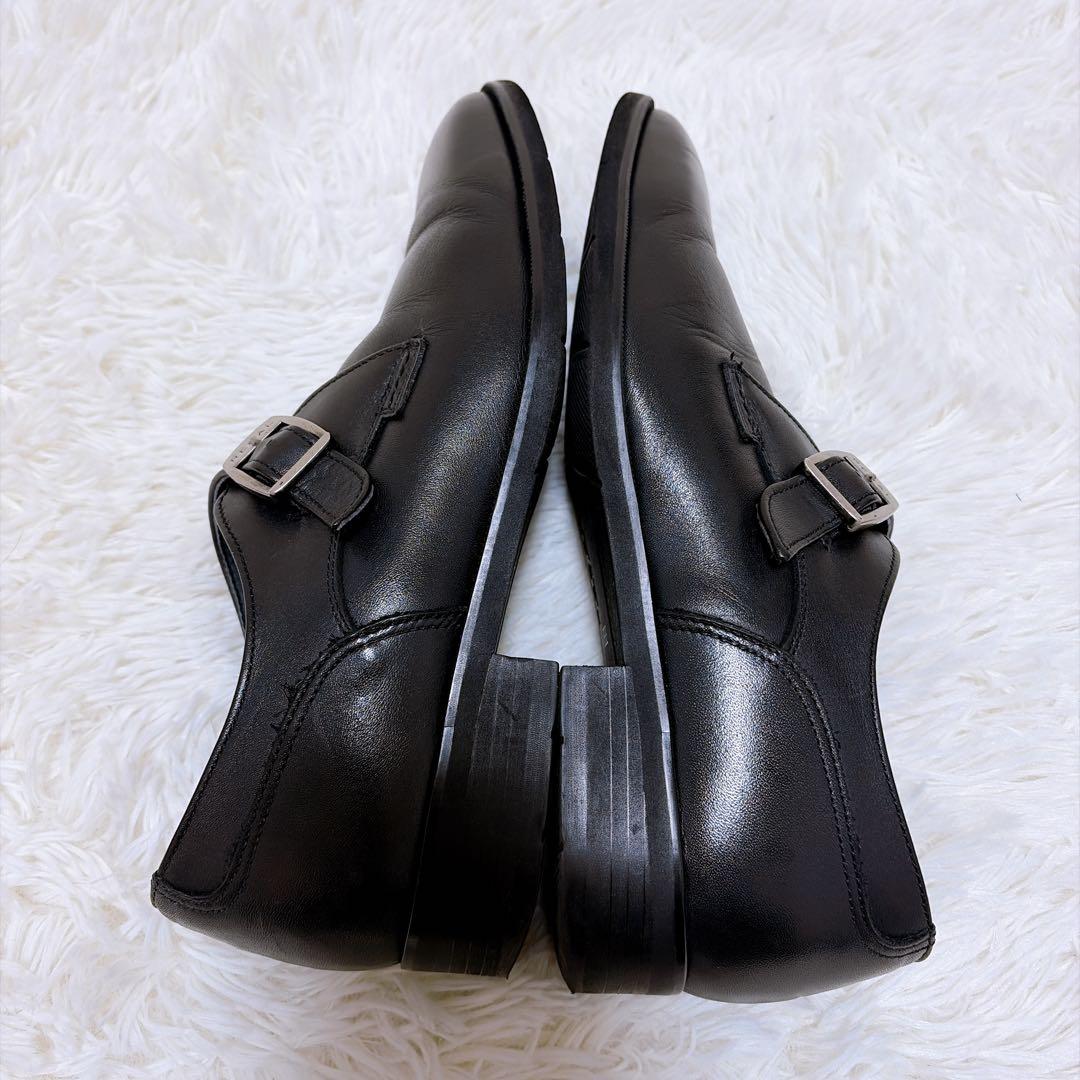 【極美品】REGAL リーガル モンク ゴアテックス ビジネスシューズ レザー