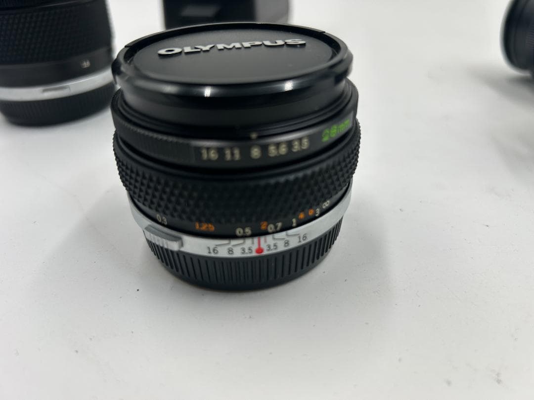 OLYMPUS OM-1 フィルムカメラ レンズ3本セット 50mm