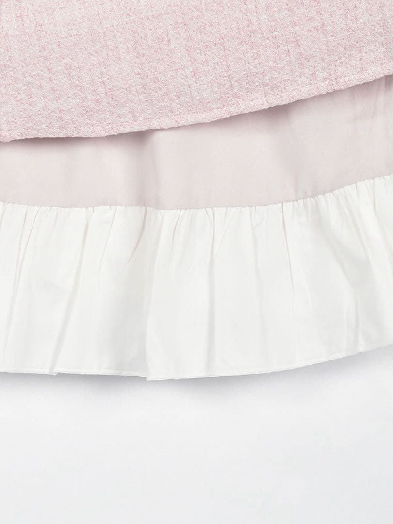 evelyn　襟タックミニワンピース